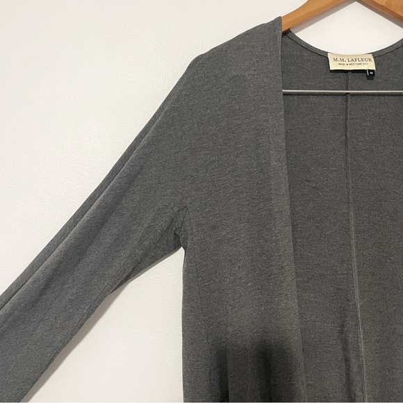 MM Lafleur • graham kimono in charcoal sz M - Picture 6 of 8